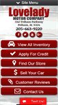 Mobile Screenshot of loveladymotors.com